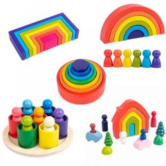 Wooden Rainbow Toy -Woodmam