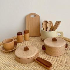 Woodmam Wooden Kitchen Toy Set