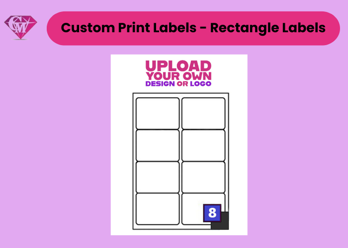 Custom Personalised Rectangle Stickers 99.1 x 67.7mm  Matt Labels 2 Custom Personalised Rectangle Stickers 99.1 x 67.7mm  Matt Labels 2 Image