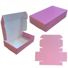 Pink Cupcake Box 190X110X45Mm  Crystal Mailing