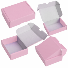 F4 Pink 7 X 5.5 X 2 Inch Postal Boxes  Crystal M