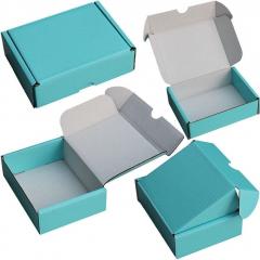 F6 Blue 10 X 6 X 4 Inch Postal Boxes  Crystal Ma