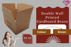 Double Wall Printed Boxes  Ideal For Moving & Sh