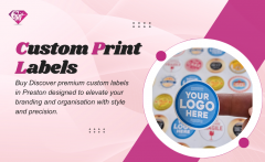 Custom Print Labels For Premium Branding & Organ