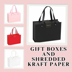 Luxury Paper Gift Boxes With Fillers  Kraft Gift