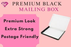 Stylish Black Mailing Boxes  Durable Black Maile