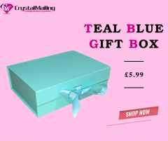 Elegant Teal And Blue Gift Boxes For Every Speci