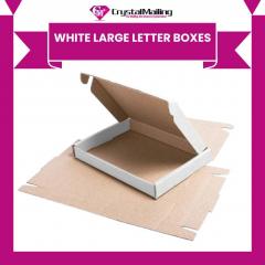 White Large Letter Boxes  Strong C6 Postal Packa