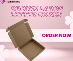 Brown Mailing Boxes  C7 Large Letter Kraft Box F
