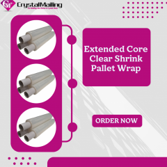 Extended Core Pallet Wrap 400Mm X 200M Clear Shr