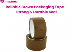 Reliable Brown Packaging Tape  Strong & Durable 