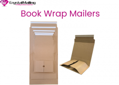 Strong 280X205X100Mm Book Wrap Mailers  Secure 1