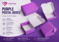 Elevate Your Brand With Stylish Purple Packaging