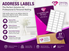Address Labels A Smart Solution For Everyday Mai