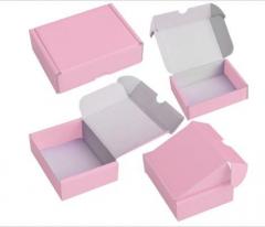 F2 Pink 5 X 4 X 3 Inch Postal Boxes  Durable Car