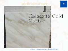 Luxurious Calacatta Gold Marble Products In The 