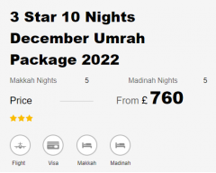 December Umrah Packages By Islamic Travel