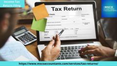 Get Income Tax Return Filing Assistance With Msc