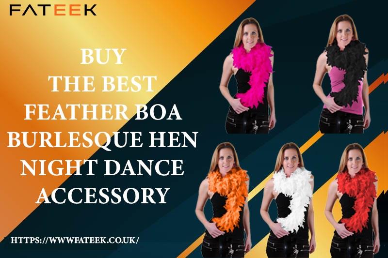 Buy The Best Feather Boa Burlesque Hen Night Dance Accessory 2 Image