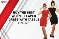 Buy The Best Womens Flapper Dress With Tassels O