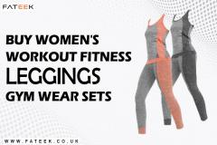 Buy Womens Workout Fitness Leggings Gym Wear Set