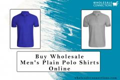 Buy Wholesale Mens Plain Polo Shirts Online