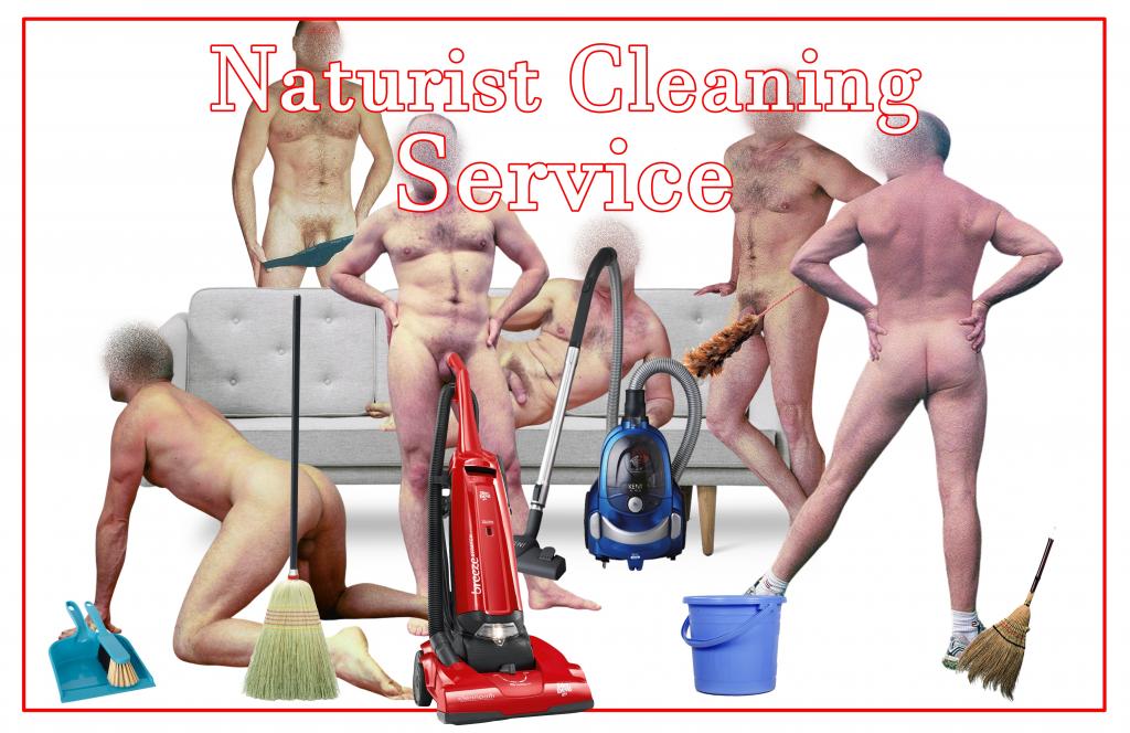 Male Nude Cleaning Service 4 Image