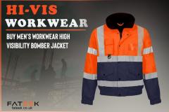 Buy Mens Workwear High Visibility Orange Navy Bo