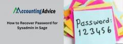 Steps  Recover Password For Sysadmin In Sage