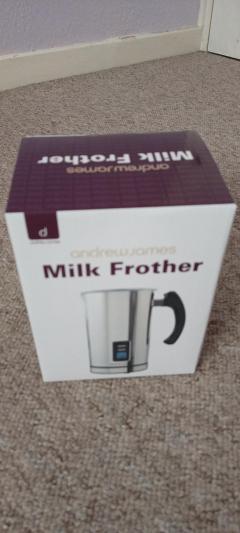 Brand New In Box Andrew James Milk Frother With 