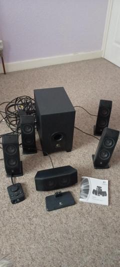 Logitech X-540 Speaker And Subwoofer Set