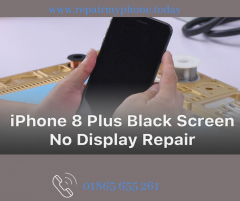 Iphone 8 Plus Screen Repair - Back Glass And Fro