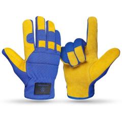 North Skin Leather Gardening Gloves Heavy Duty S