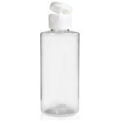 Transparent Plastic Hand Sanitizer Bottle