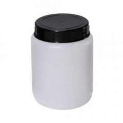 150 Gram White Plastic Protein Powder Jar