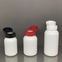 Tablet And Capsule Bottles With Flip Top Cap