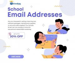 Get The Best Email Addresses Of Schools From Sch