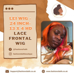 Lei Wig - 24 Inch- 13 X 4 Hd Lace Frontal Wig