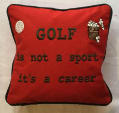 Golf Cushions  Personalised Golf Gifts For Golf 