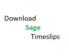 How To Download Sage Timeslip