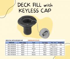 Boat Deck Fill With Keyless Cap