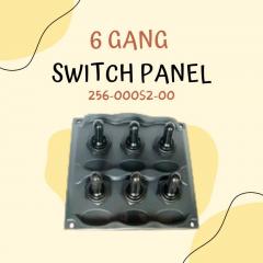 Boat 6 Gang Switch Panel