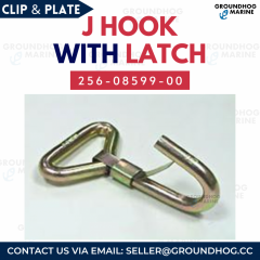 Boat J Hook With Latch