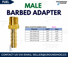 Boat Male Barbed Adapter