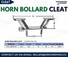 Boat Horn Bollard Cleat