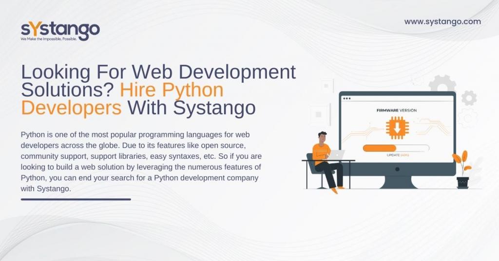 Looking For Web Development Solutions Hire Python Developers With Sys 2 Image