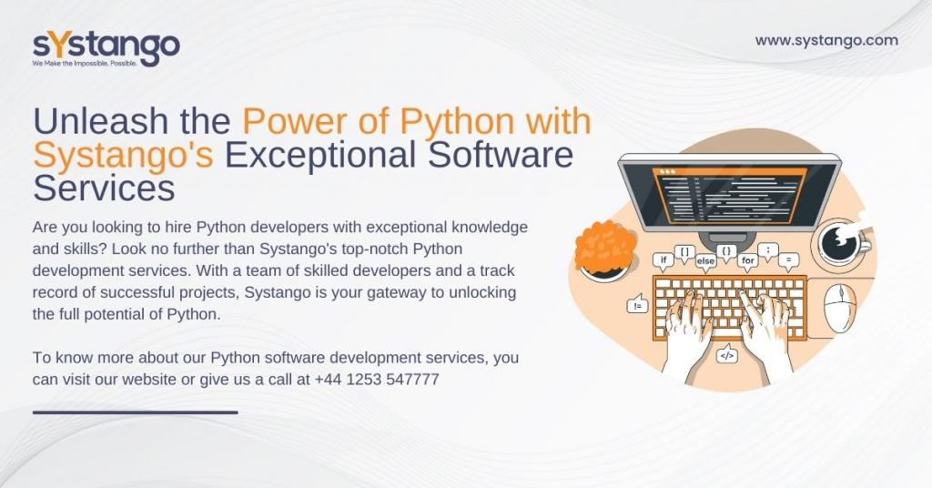 Unleash the Power of Python with Systangos Exceptional Software Servi 2 Image