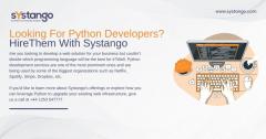 Looking For Python Developers Hire Them With Sys