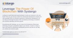 Leverage The Power Of Blockchain With Systango