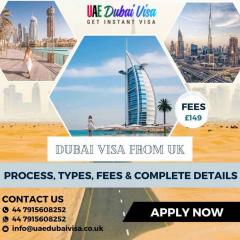 Dubai Visa From Uk - Process, Types, Fees & Comp
